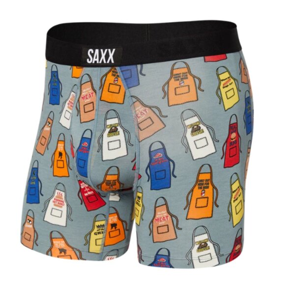 SAXX VIBE Boxer Briefs “Grillicious" - Picture 1 of 4